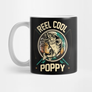 Reel Cool Poppy Fishing Gift Mug